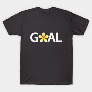 Life goal is to be happy artistic design T-Shirt